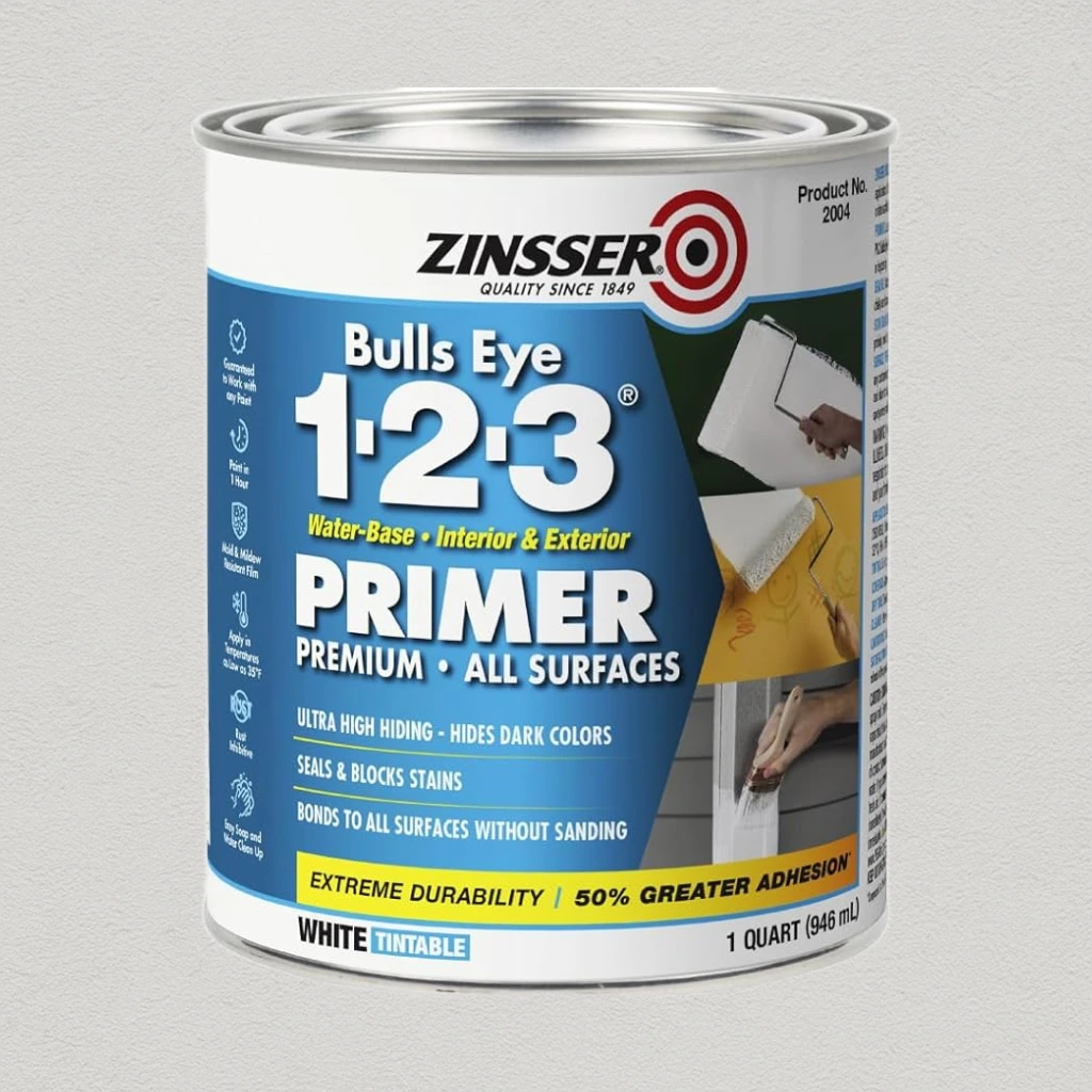 Zinsser 02774 PERMA-WHITE Mold & Mildew Proof Interior Paint, Quart, Eggshell White
